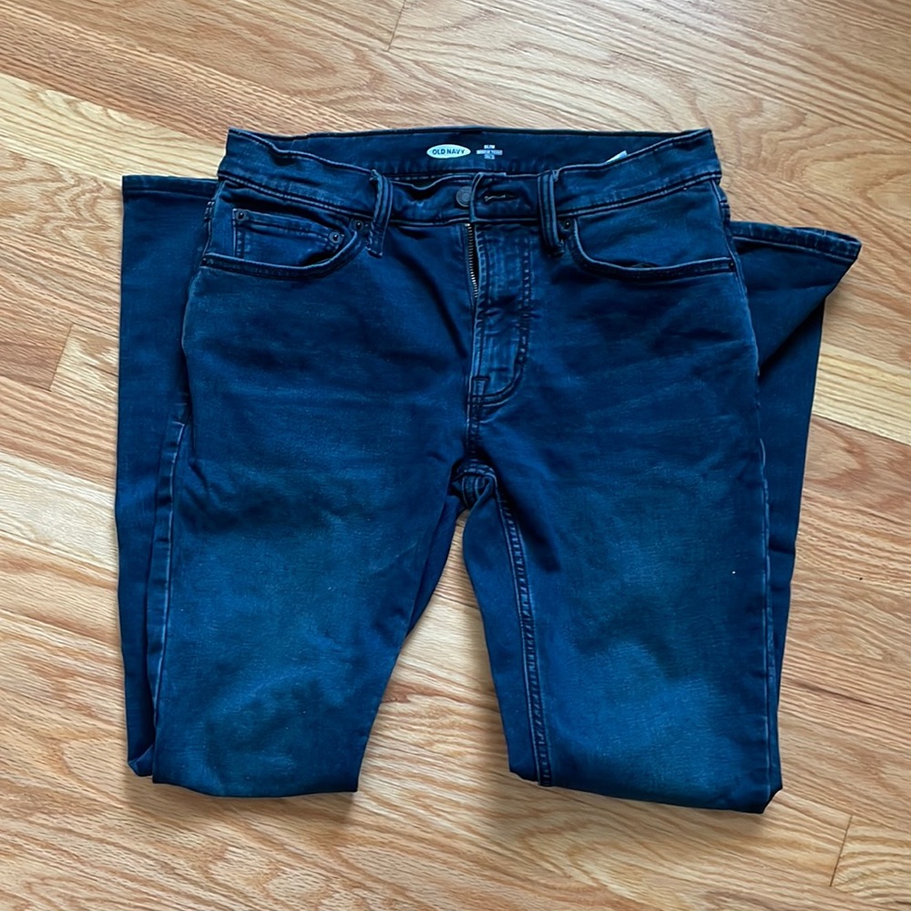 OLD NAVY Men’s Slim Fit Dark Wash Jeans 30x32